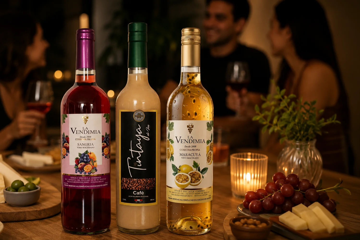 Vinos y cremas de pisco artesanales seleccionados por MAYU