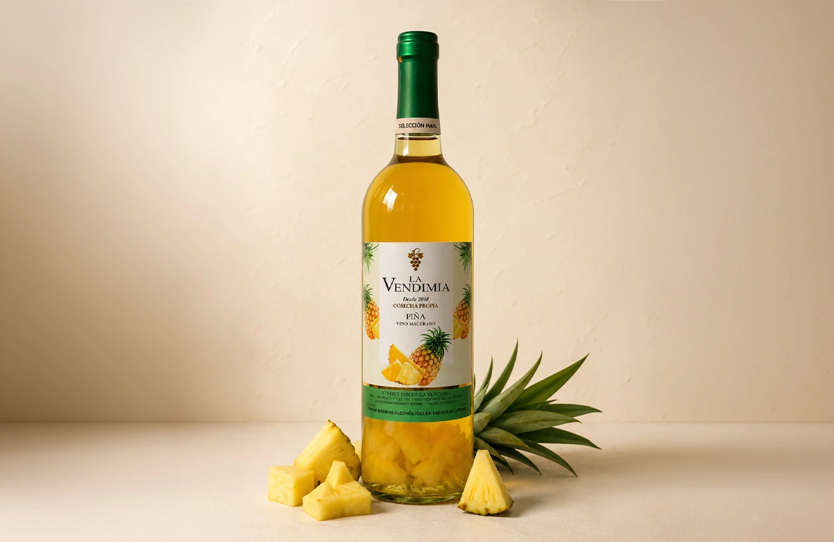 Vino de piña
