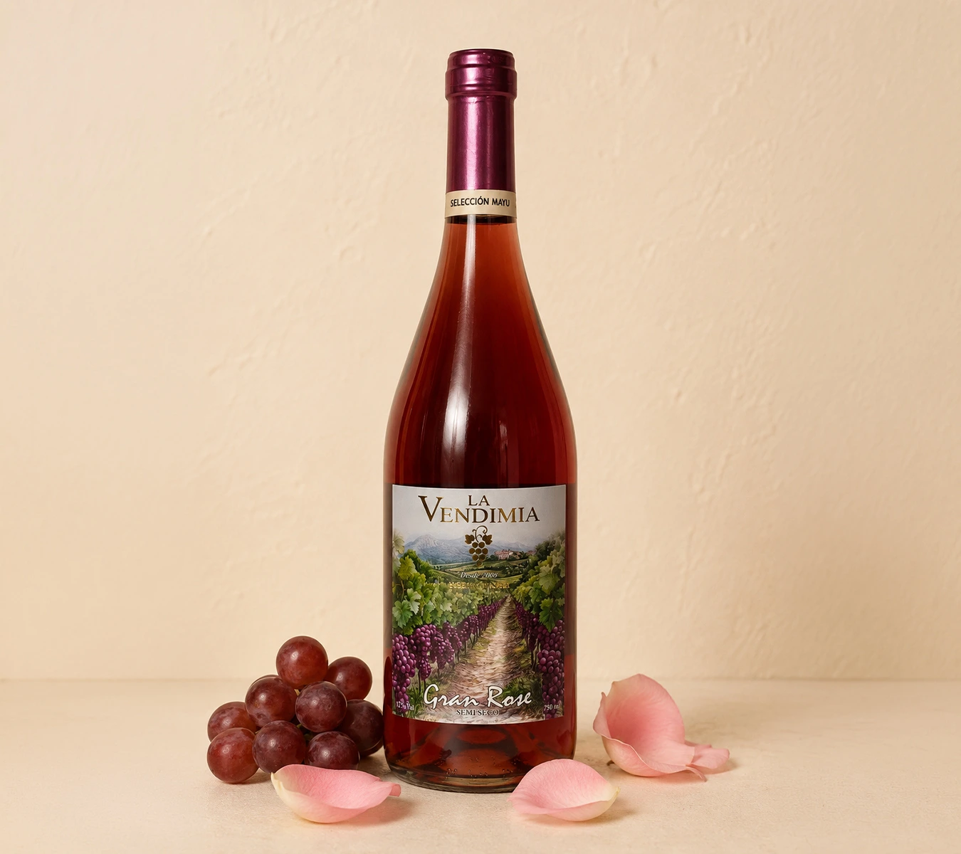 Vino Rosé 750 ml seleccionado por MAYU